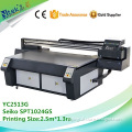 Factory supply uv digital printing machine,uv flatbed printer YC2513G with best factory price in China